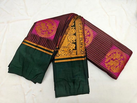 _Fancy Border SOFT SILK Sarees