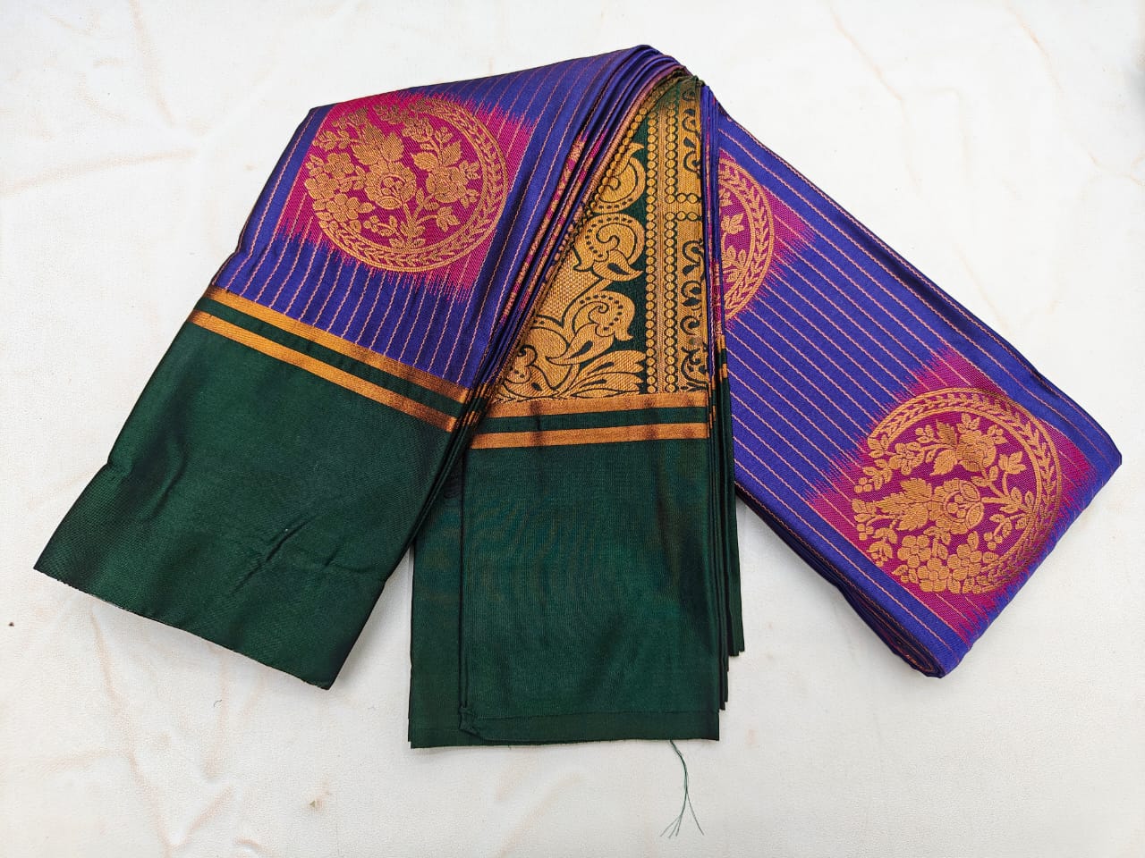 Fancy Border SOFT SILK Sarees