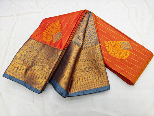 _Fancy Border SOFT SILK Sarees