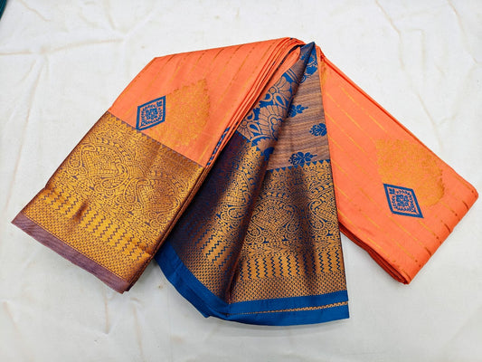 Fancy Border SOFT SILK Sarees