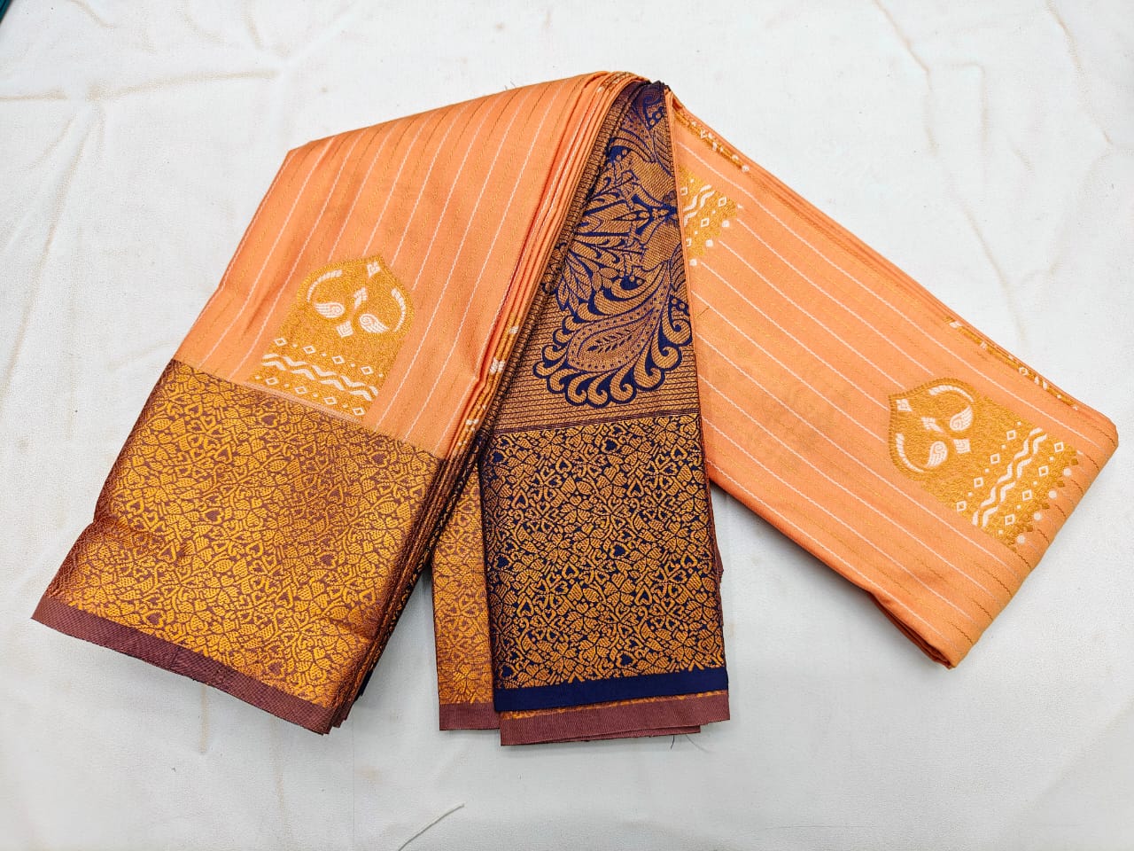 Fancy Border SOFT SILK Sarees