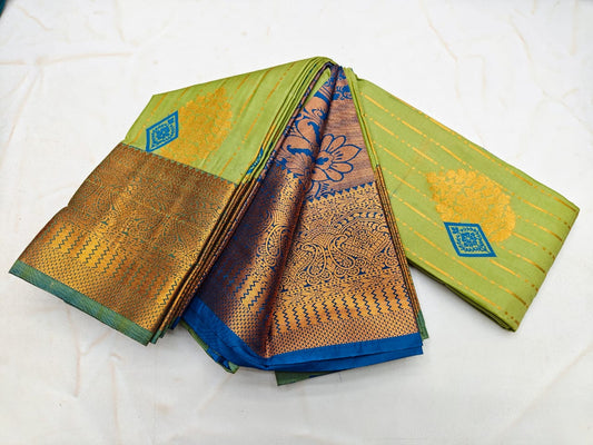 Fancy Border SOFT SILK Sarees