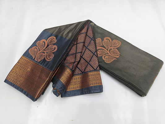 🌺 _Fancy Border SOFT SILK Sarees _🌺