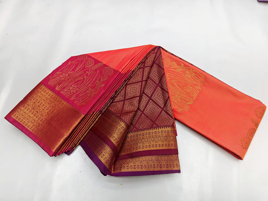 🌺 _Fancy Border SOFT SILK Sarees _🌺