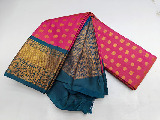 Fancy Border SOFT SILK Sarees _🌺