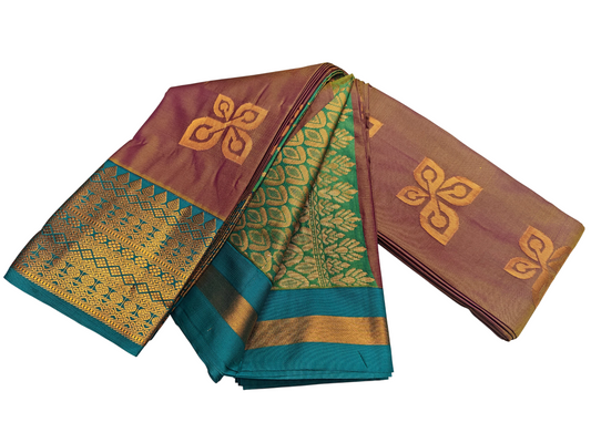 Fancy Border SOFT SILK Sarees _🌺