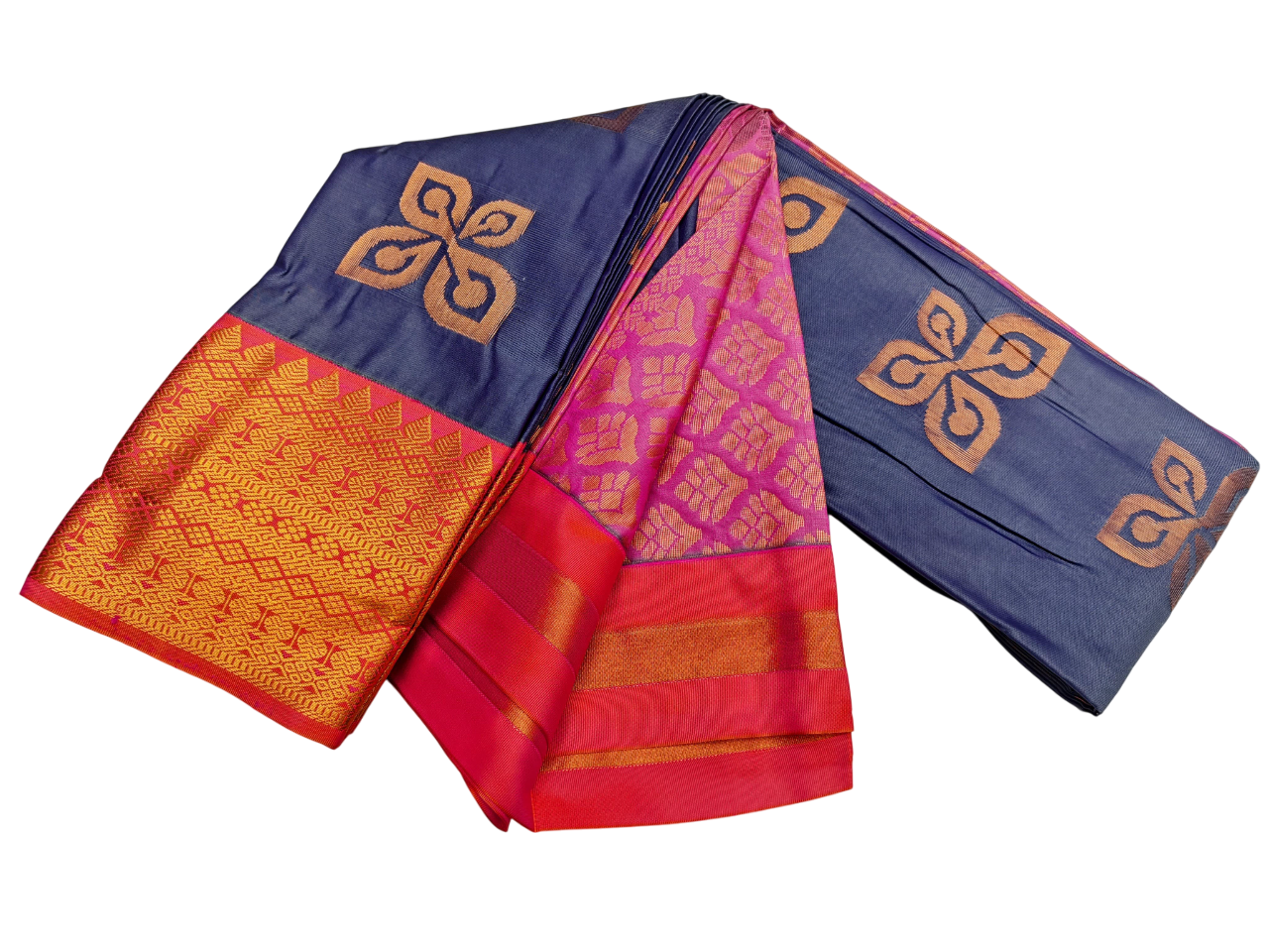 Fancy Border SOFT SILK Sarees _🌺