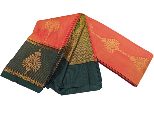 Fancy Border SOFT SILK Sarees _🌺