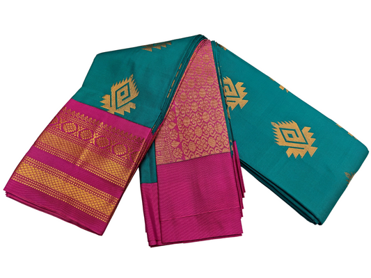 Fancy Border SOFT SILK Sarees _🌺