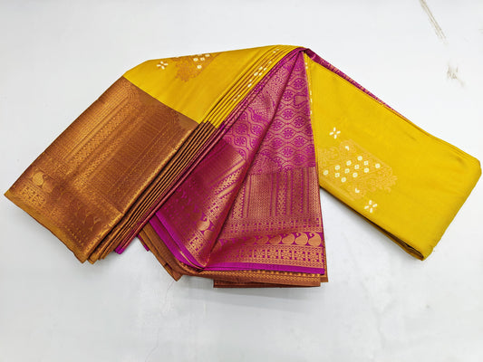 🌺 _Fancy Border SOFT SILK Sarees _🌺