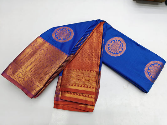 Fancy Border SOFT SILK Sarees _🌺