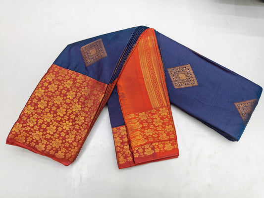 🌺 _Fancy Border SOFT SILK Sarees _🌺