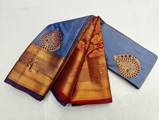 🌺 _Fancy Border SOFT SILK Sarees _🌺