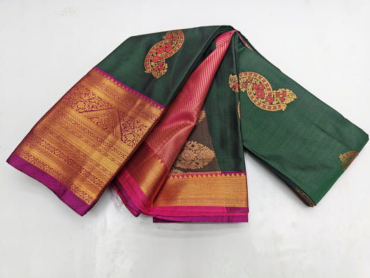 🌺 _Fancy Border SOFT SILK Sarees _🌺