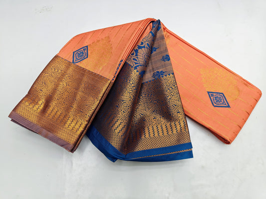 🌺 _Fancy Border SOFT SILK Sarees _🌺