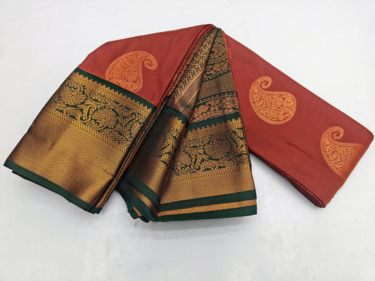 🌺 _Fancy Border SOFT SILK Sarees _🌺