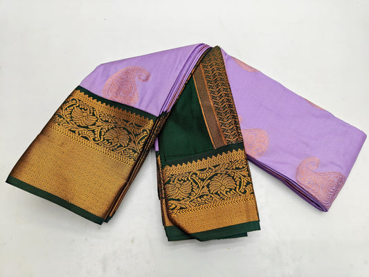 🌺 _Fancy Border SOFT SILK Sarees _🌺