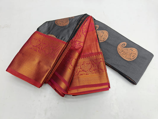 🌺 _Fancy Border SOFT SILK Sarees _🌺