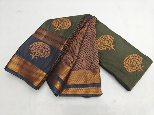 _Fancy Border SOFT SILK Sarees