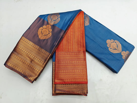 🌺 _Fancy Border SOFT SILK Sarees _🌺