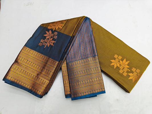 🌺 _Fancy Border SOFT SILK Sarees _🌺