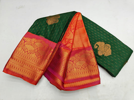🌺 _Fancy Border SOFT SILK Sarees _🌺