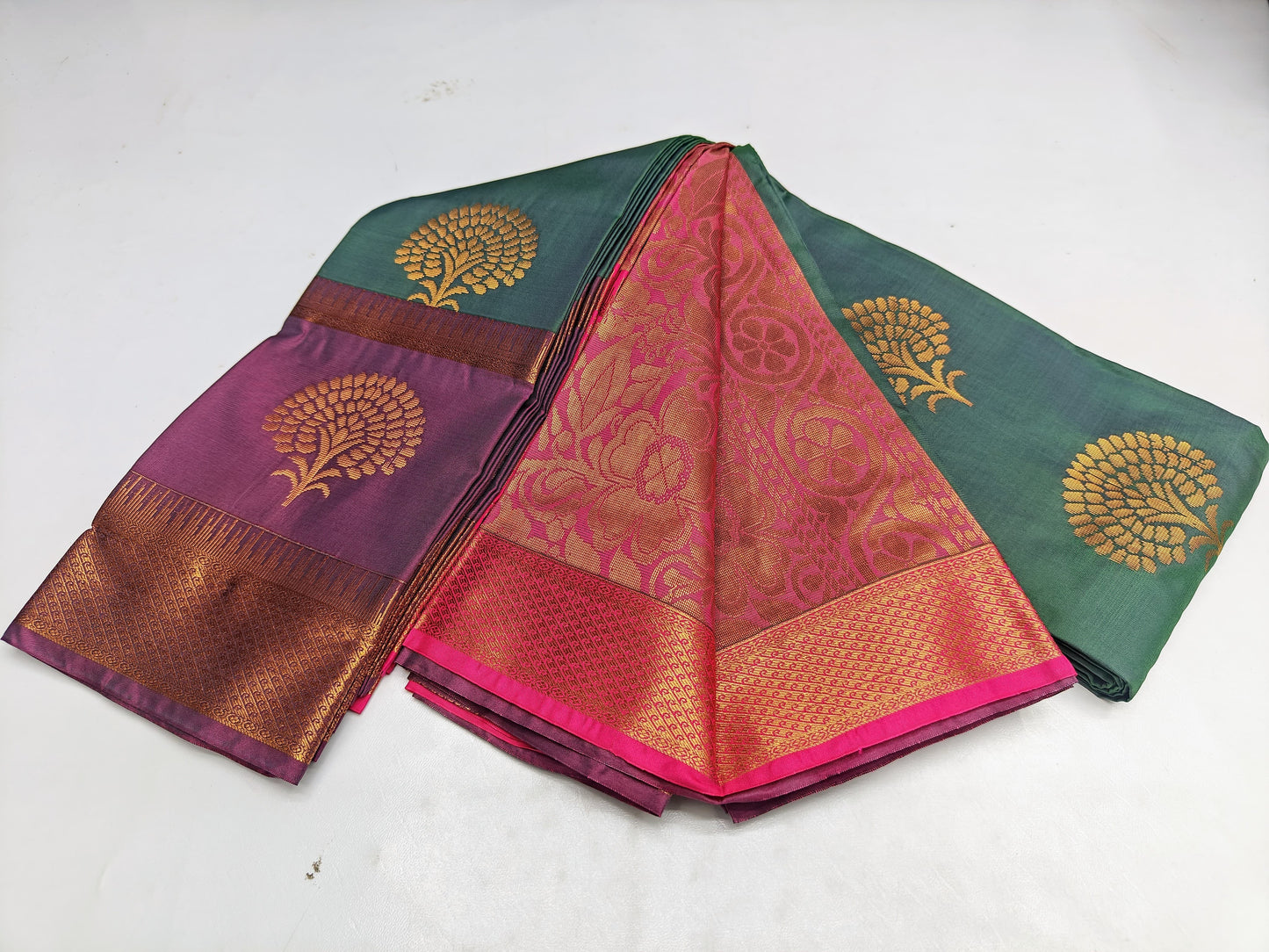🌺 _Fancy Border SOFT SILK Sarees _🌺