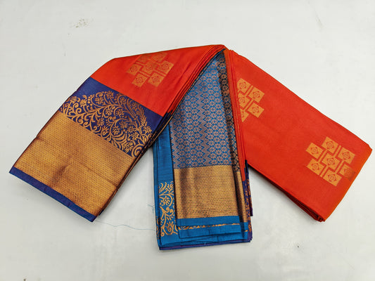 🌺 _Fancy Border SOFT SILK Sarees _🌺
