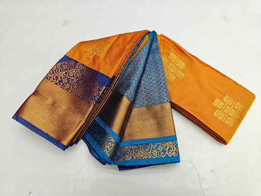 🌺 _Fancy Border SOFT SILK Sarees _🌺
