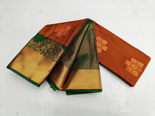 🌺 _Fancy Border SOFT SILK Sarees _🌺