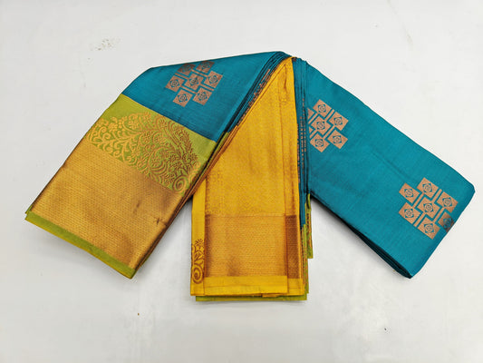 🌺 _Fancy Border SOFT SILK Sarees _🌺