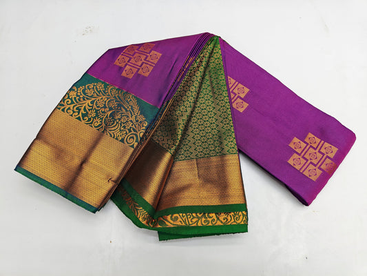 🌺 _Fancy Border SOFT SILK Sarees _🌺