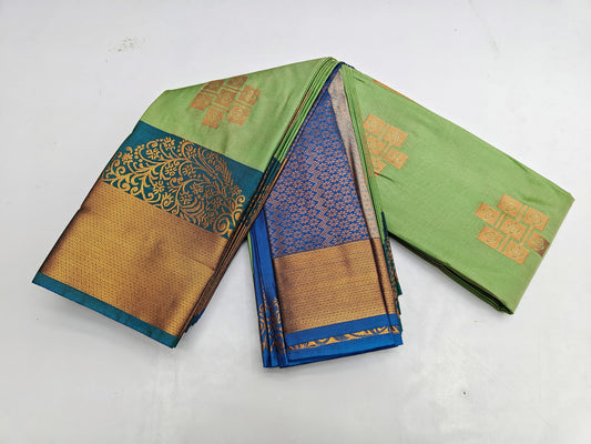 🌺 _Fancy Border SOFT SILK Sarees _🌺