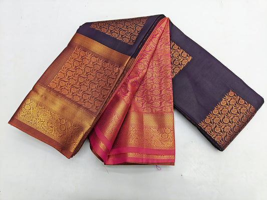 🌺 _Fancy Border SOFT SILK Sarees _🌺