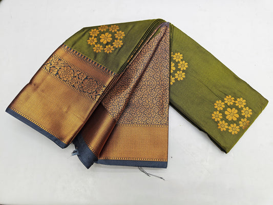 🌺 _Fancy Border SOFT SILK Sarees _🌺