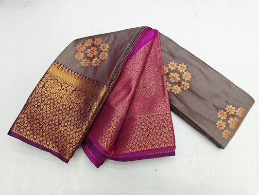 🌺 _Fancy Border SOFT SILK Sarees _🌺