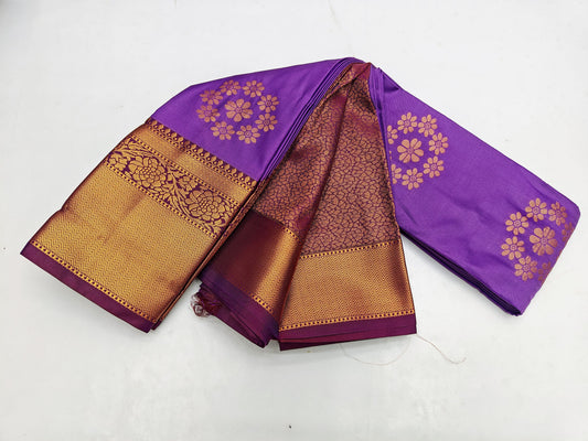 🌺 _Fancy Border SOFT SILK Sarees _🌺