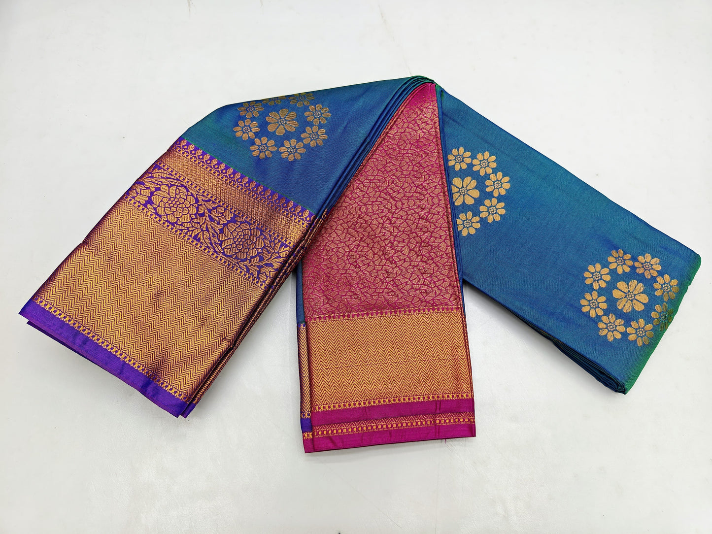 🌺 _Fancy Border SOFT SILK Sarees _🌺