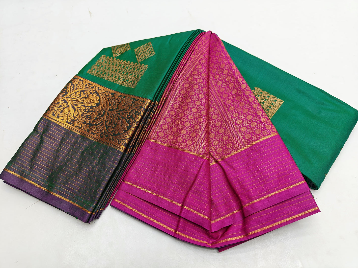 🌺 _Fancy Border SOFT SILK Sarees _🌺