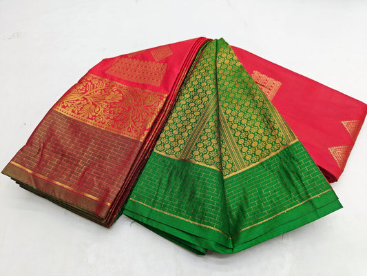 🌺 _Fancy Border SOFT SILK Sarees _🌺