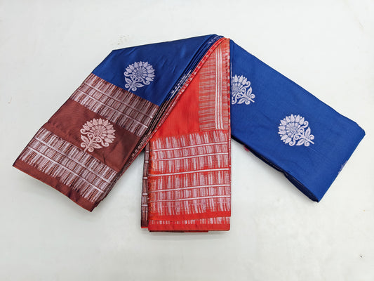 🌺 _Fancy Border SOFT SILK Sarees _🌺