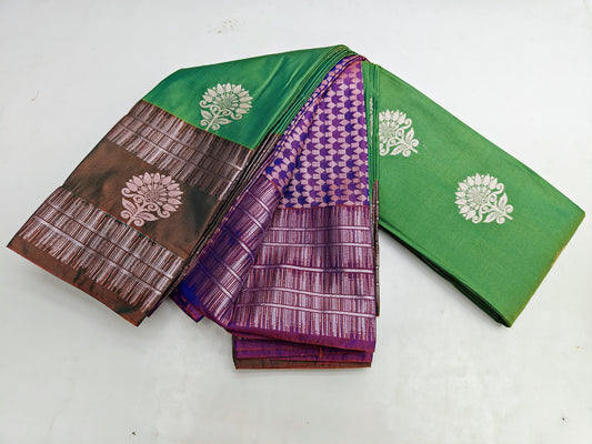 🌺 _Fancy Border SOFT SILK Sarees _🌺