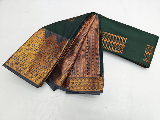 🌺 _Fancy Border SOFT SILK Sarees _🌺
