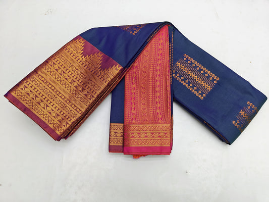 🌺 _Fancy Border SOFT SILK Sarees _🌺