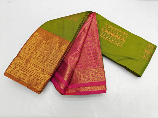🌺 _Fancy Border SOFT SILK Sarees _🌺