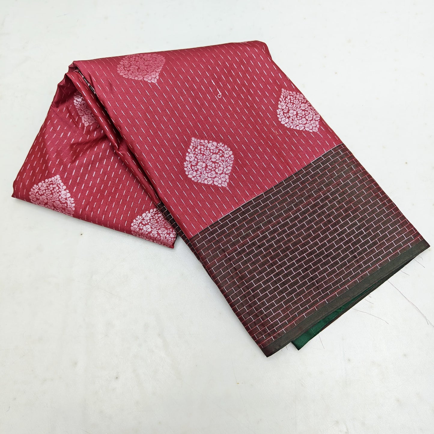 Pink Sliver Zari SOFT SILK Sarees _🌺