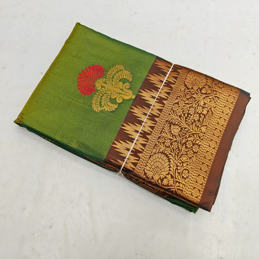 🌺 _Electronic copper Zari SOFT SILK Sarees _🌺