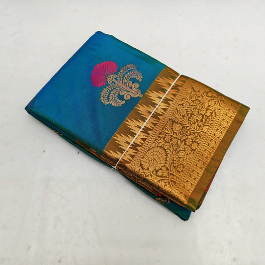 🌺 _Electronic copper Zari SOFT SILK Sarees _🌺