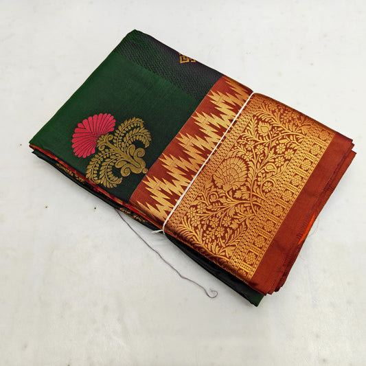 🌺 _Electronic copper Zari SOFT SILK Sarees _🌺