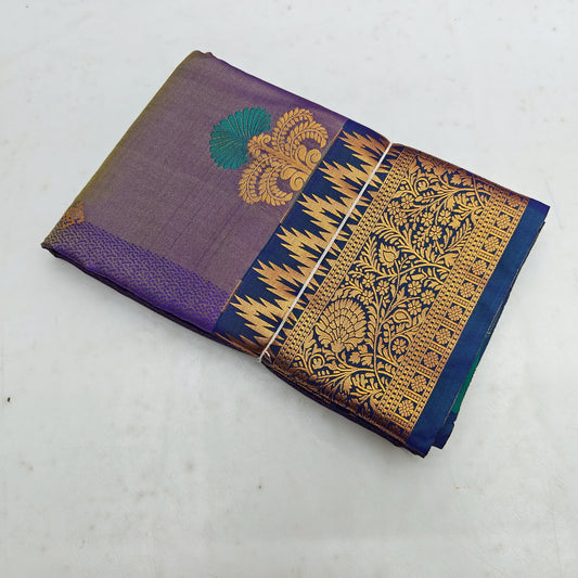 🌺 _Electronic copper Zari SOFT SILK Sarees _🌺